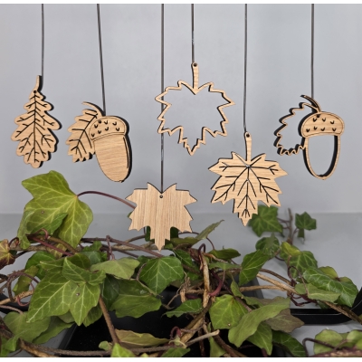 Ophæng efterårsblade 7 stk. 2025